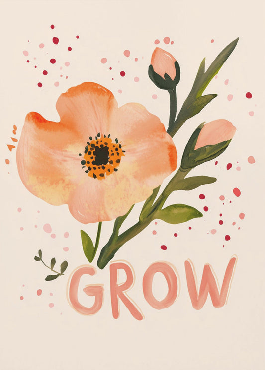 Floral Growth | Canvas