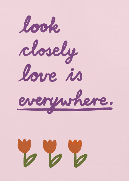 Love is everywhere 6 | Canvas
