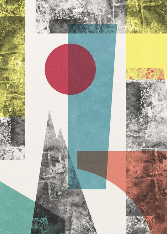 Geometric textures 4 | Poster