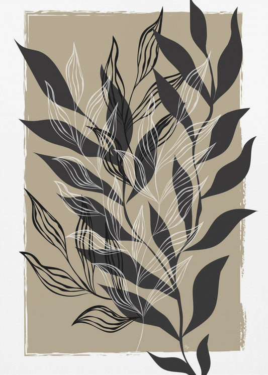 Minimalistic Botanical Design | Canvas