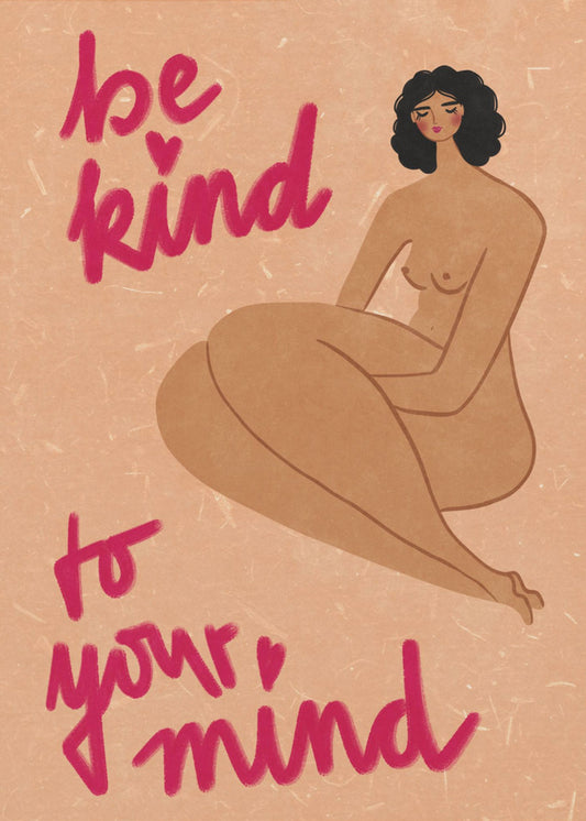 Be kind to your mind | Canvas