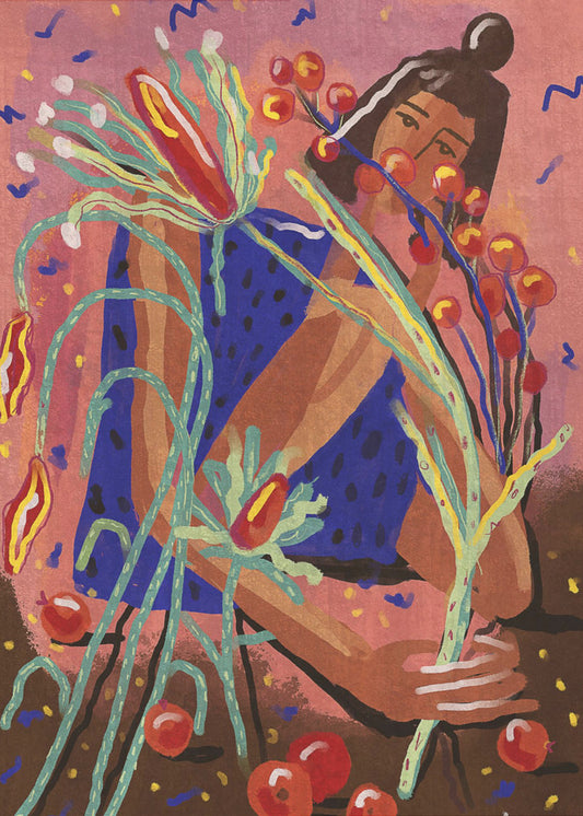 Pick a flower | Canvas