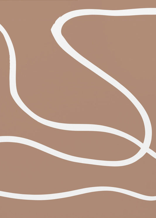 Abstract Mocha | Poster