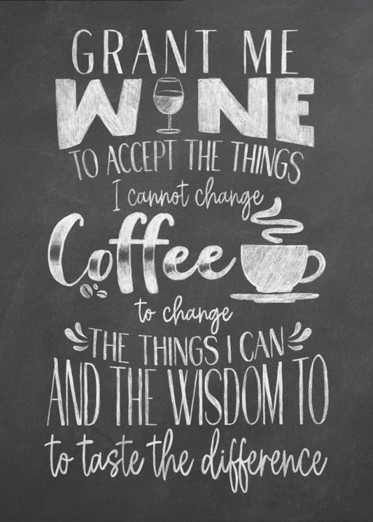 Wine and Coffee | Canvas