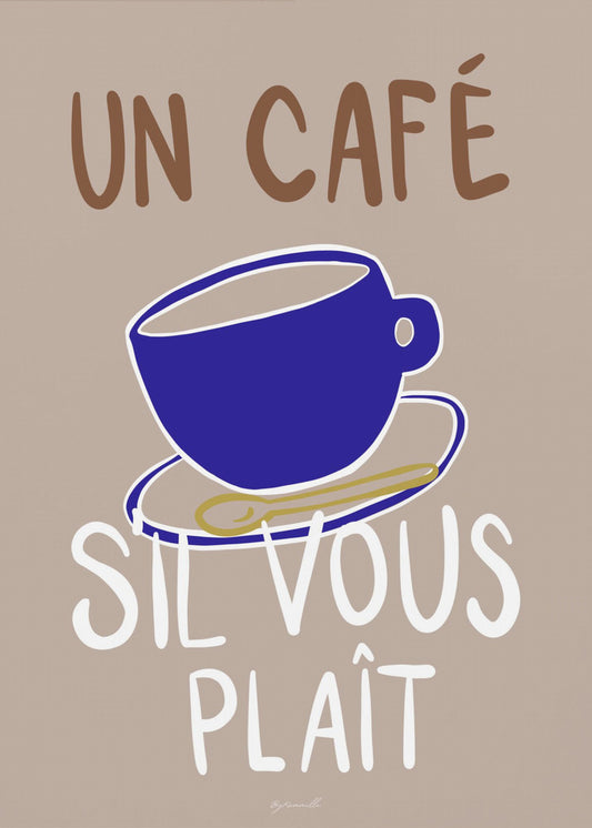 Un café | Canvas