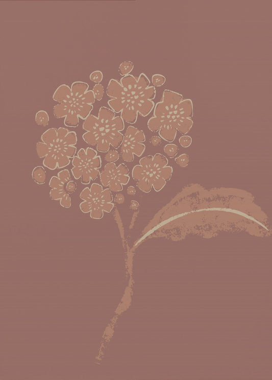 Mocha blossom | Canvas