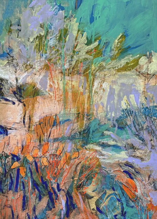 Dreamscape Brushstrokes | Poster