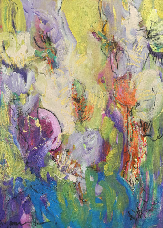 Abstract Blossom Dance | Canvas