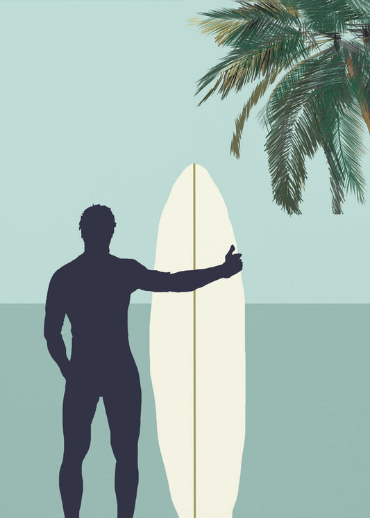 Surf Blue 1 | Canvas