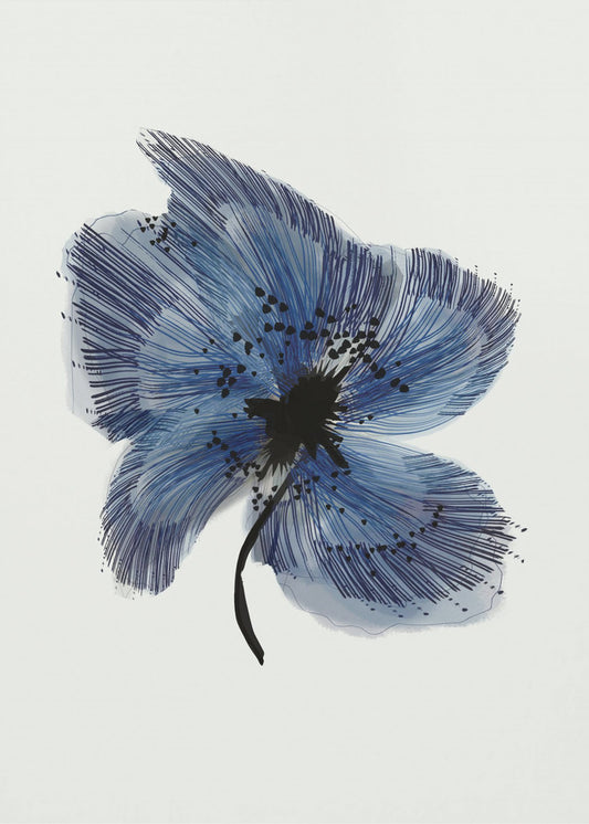 Blue Flower 3 | Poster