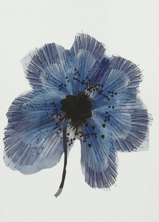 Blue Flower 2 | Canvas