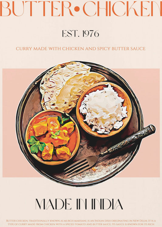 Butter Chicken Delight | Canvas