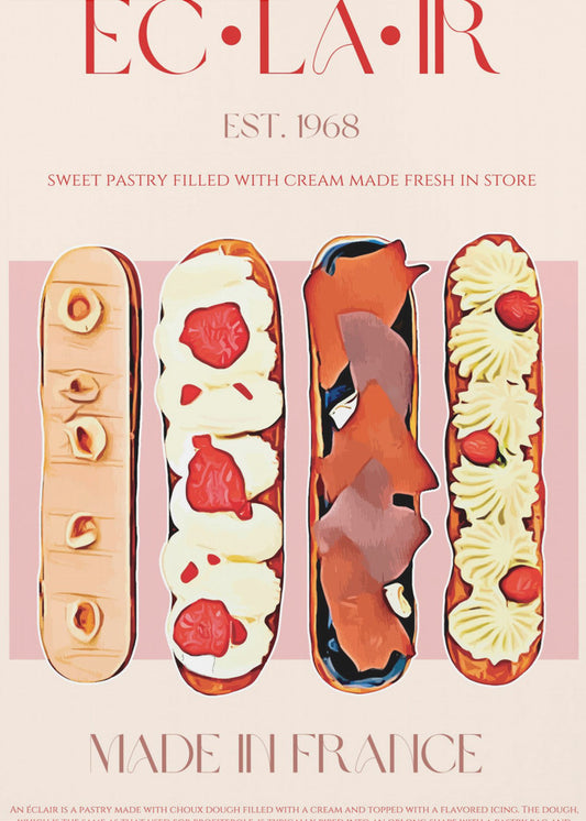 French Pastry Delight | Canvas