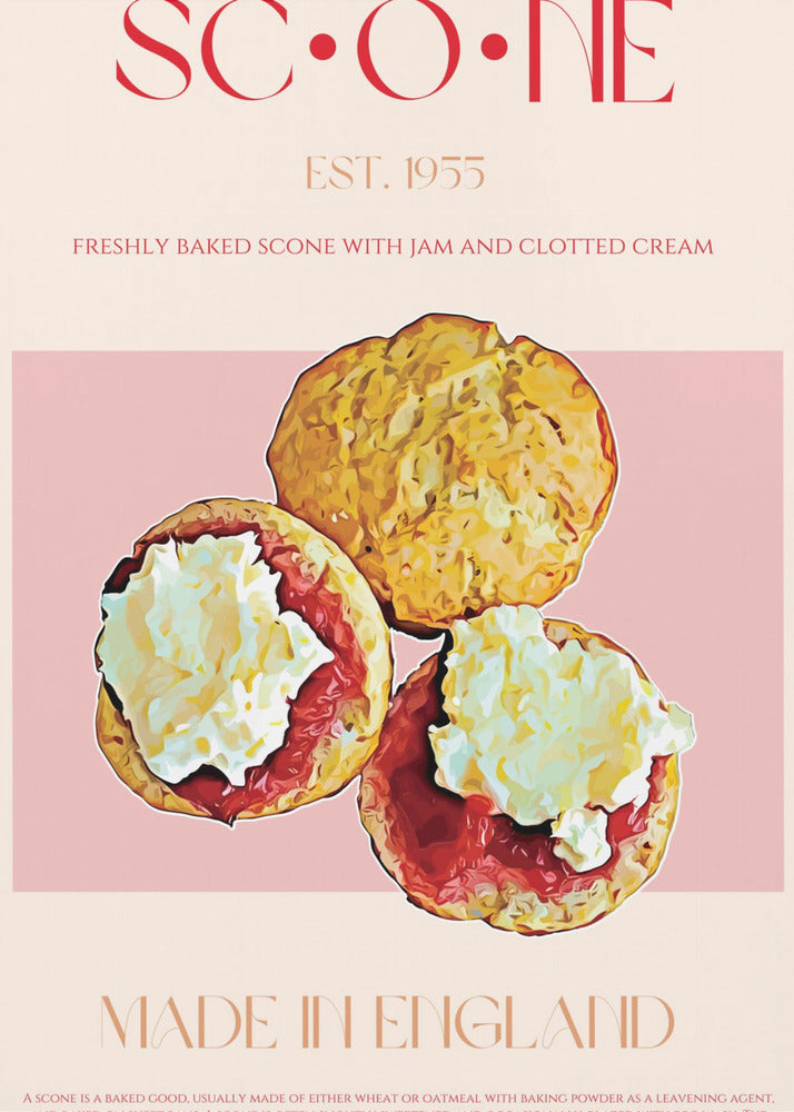 English Scone Delight | Canvas