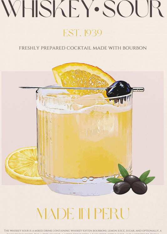 Peruvian Whiskey Bliss | Poster
