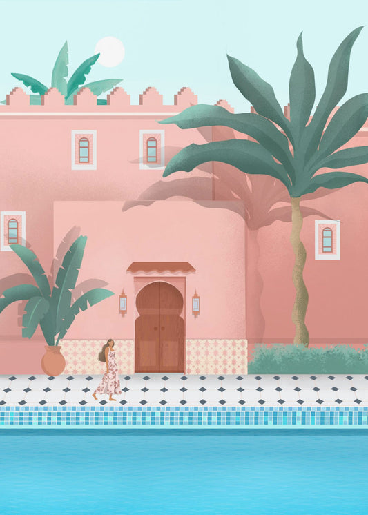 Morocco Doors | Canvas