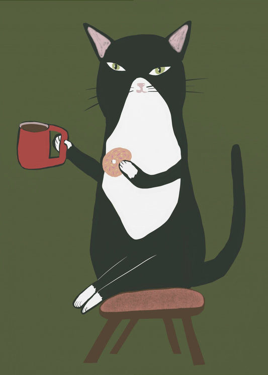 Coffee cat | Poster