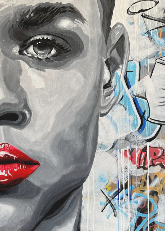 Vivid Graffiti Glance | Poster