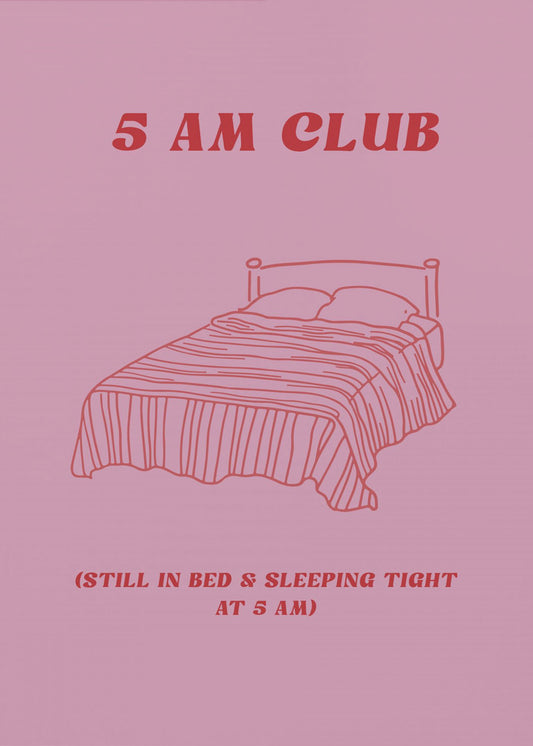 Cozy 5 AM Slumber | Canvas
