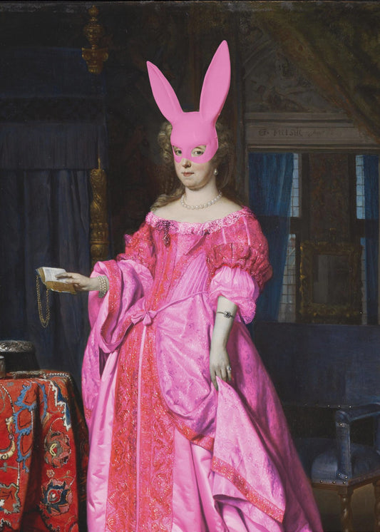 Pink Masquerade Duchess | Poster