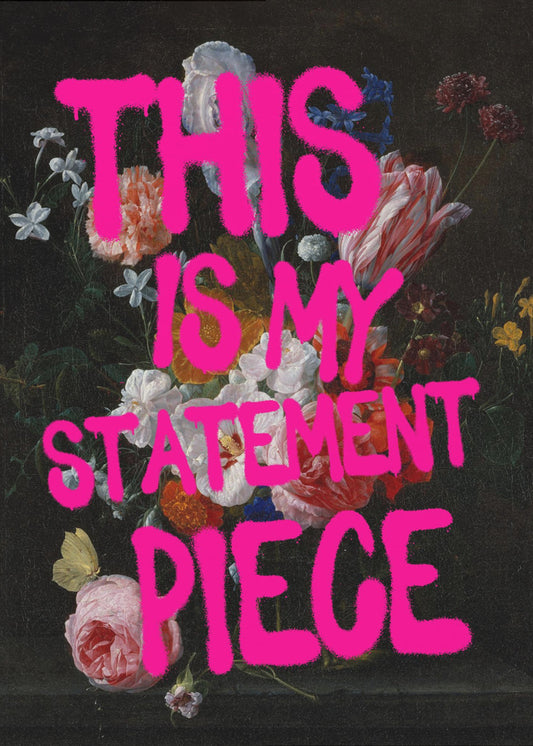Bold Floral Statement | Poster