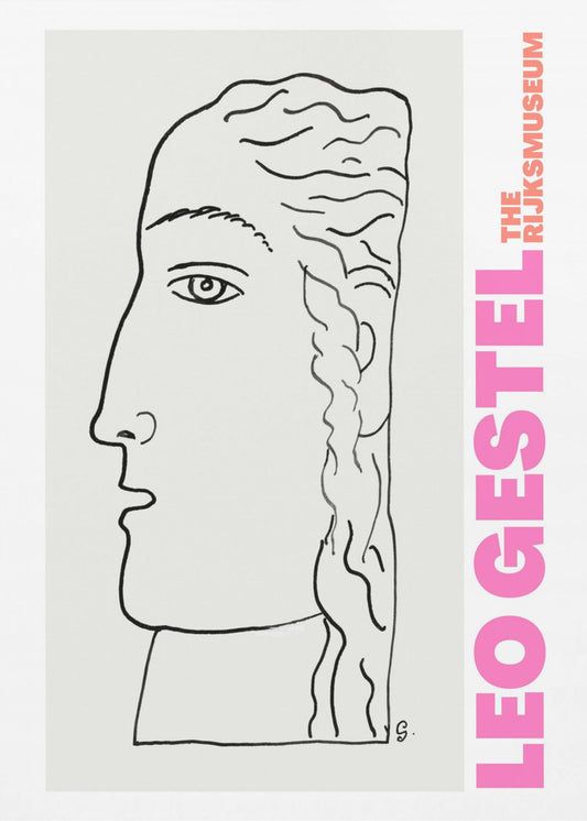 Elegant Profile Sketch | Poster