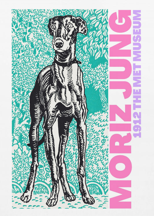 Regal Canine Gaze | Poster