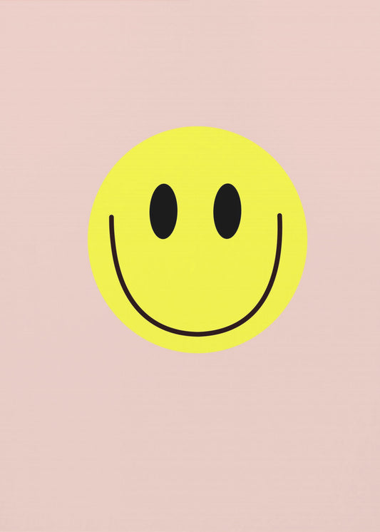 Yellow Smiley Face | Canvas