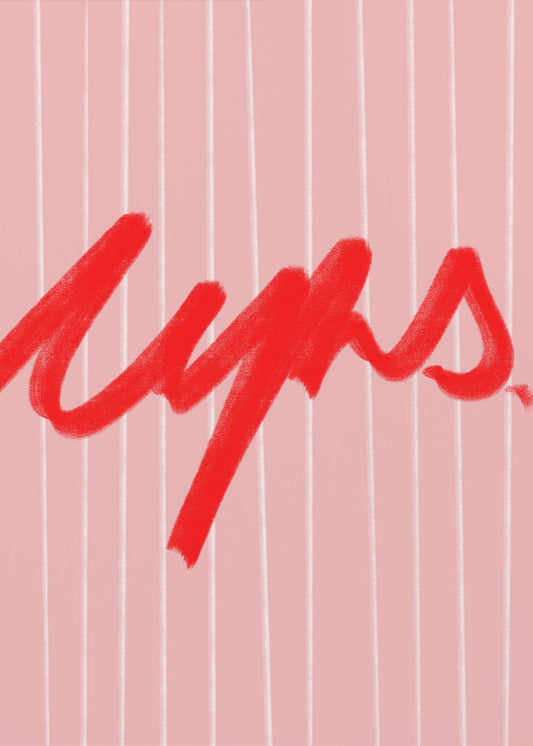 Bold Red Whispers | Poster