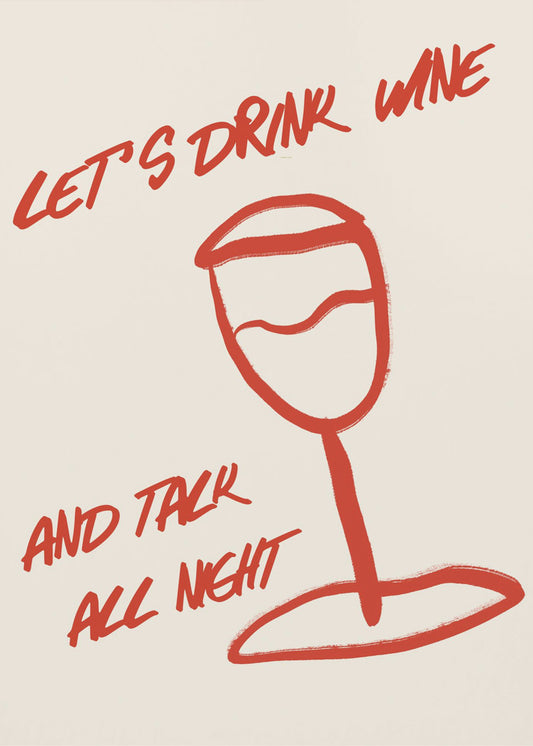 Wine &amp; Words Unwind | Canvas