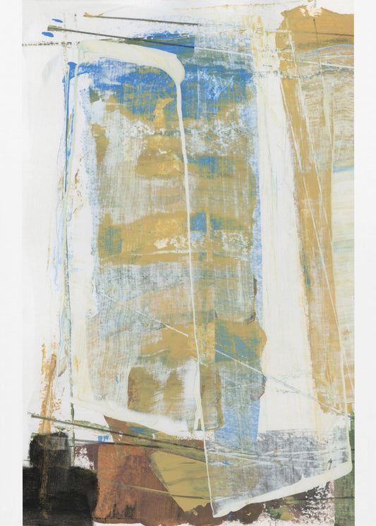 Earthy Tones And Vibrant Blues | Poster