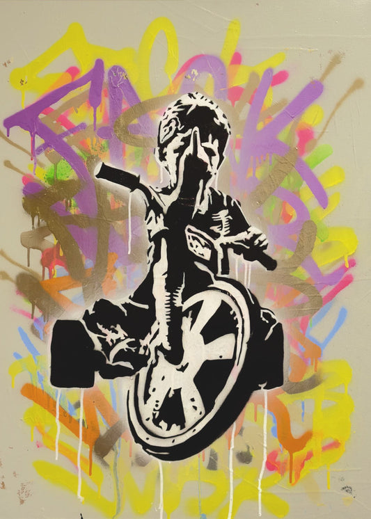 Child On A Tricycle | Poster