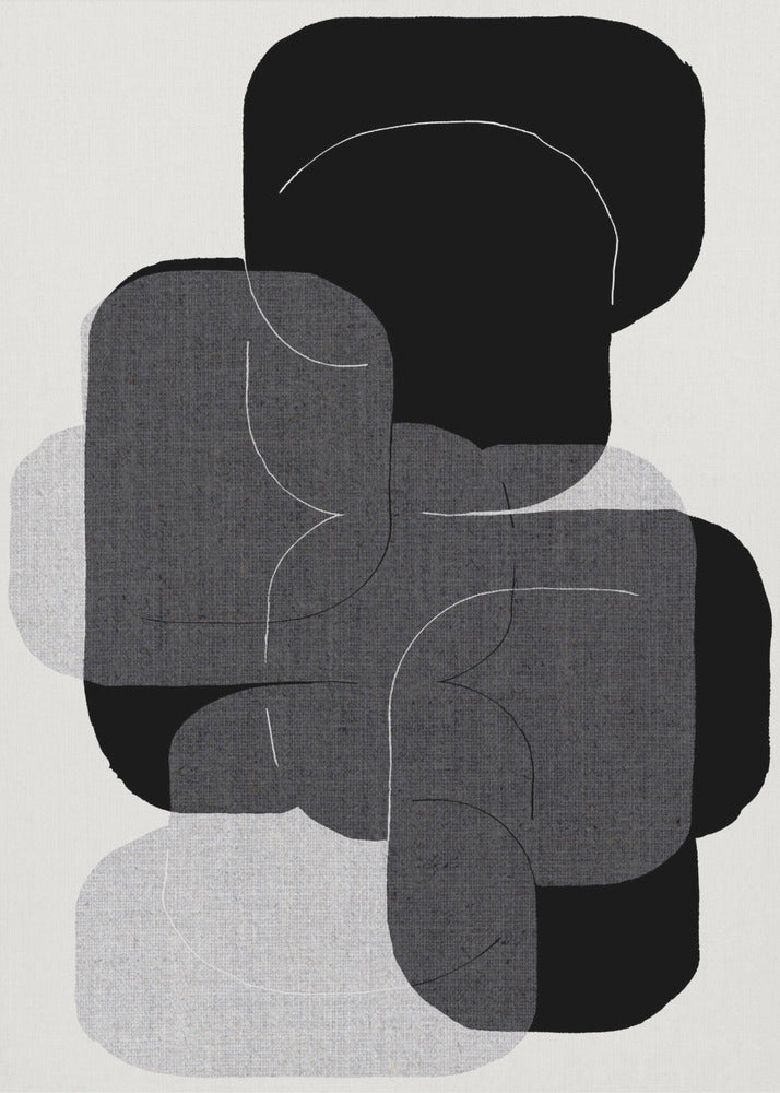 Monochrome Layers | Poster