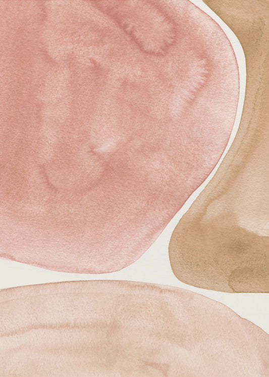 Organic Shapes in Earthy Tones | Canvas