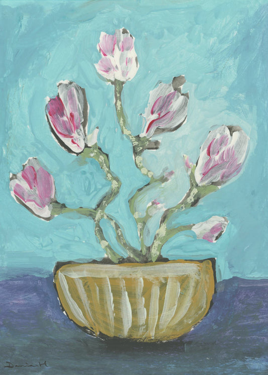 Magnolia Vase | Canvas