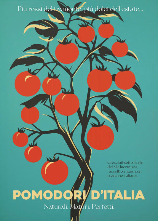 Vibrant Red Tomatoes | Canvas