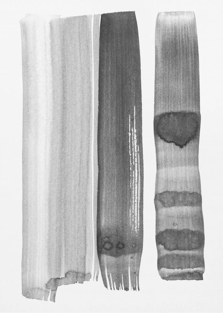 Monochrome Strokes | Poster