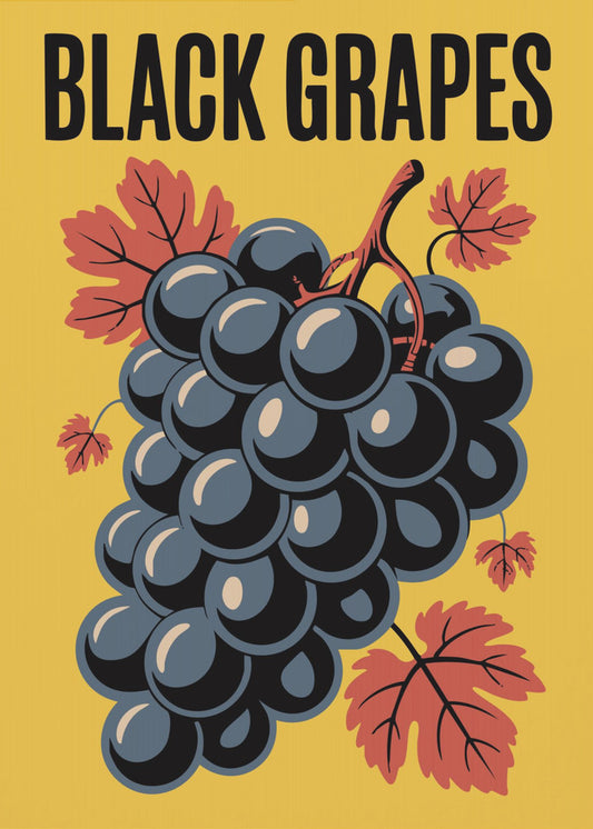 Grapes &amp; Leaves | Poster