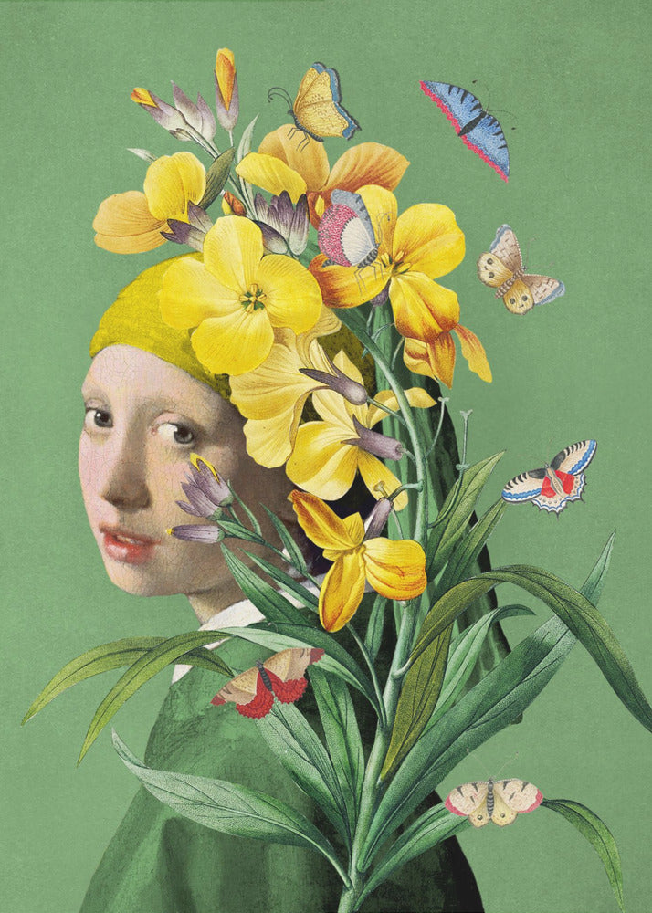 Girl With Pearl Earring   the Springtime Edition Ii | Canvas