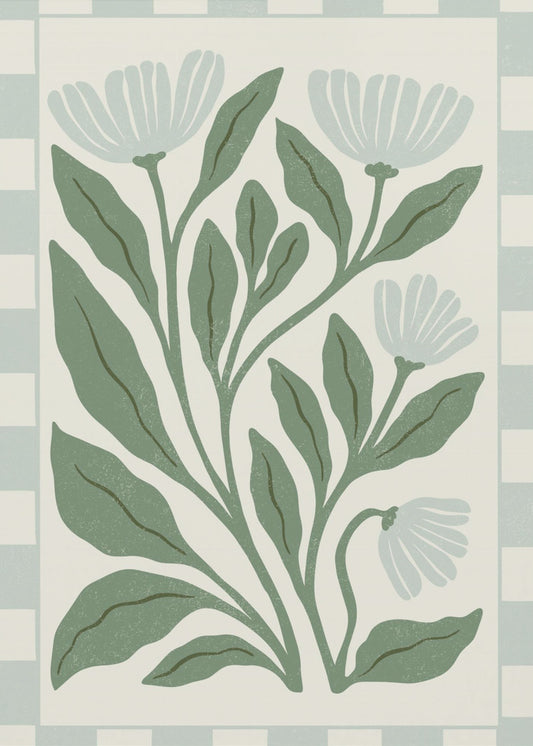Petal Poetry Sage | Poster