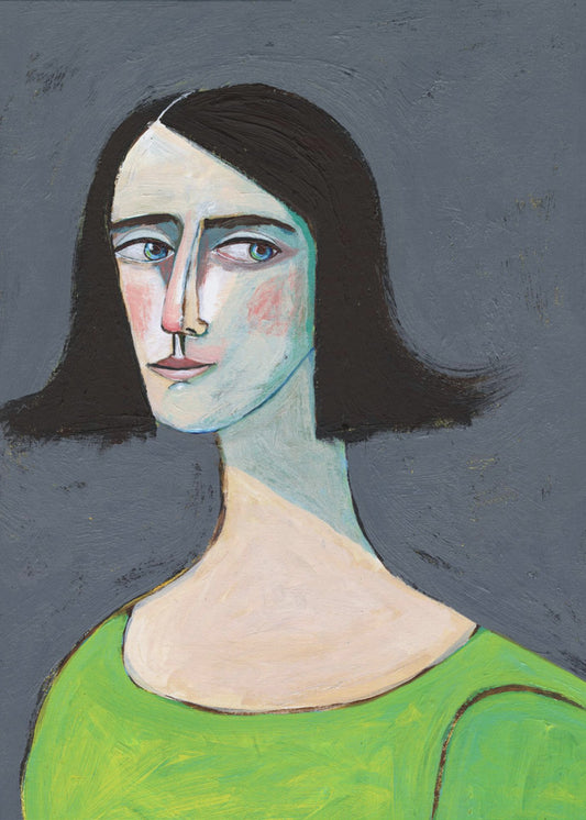 Woman Portrait - Never Look Back | Canvas