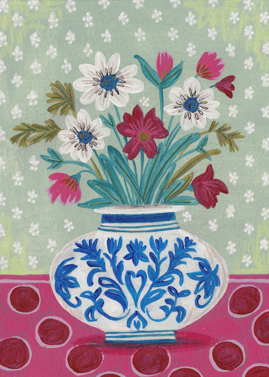 Flowers in Vase Still life | Canvas