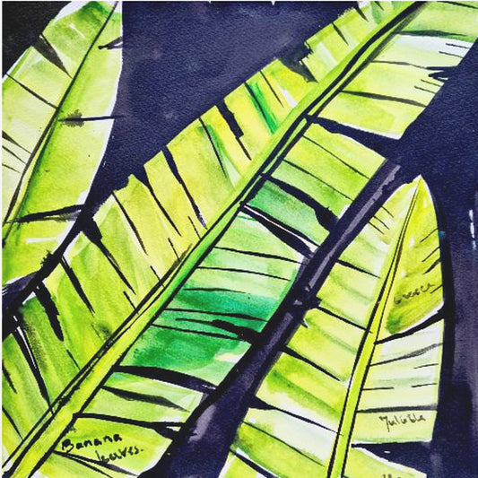 Banana leaves | Canvas