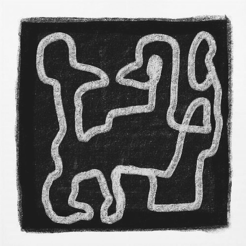 Black Scribble 2 | Canvas