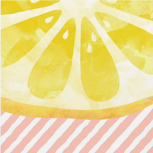 Lemon Abstract | Canvas