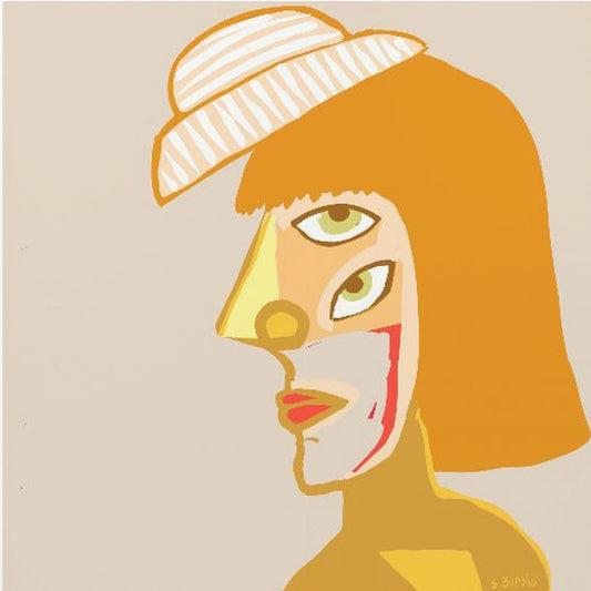 The Golden Lady | Canvas