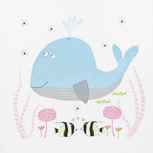Whale&#039;s Garden Dream | Canvas