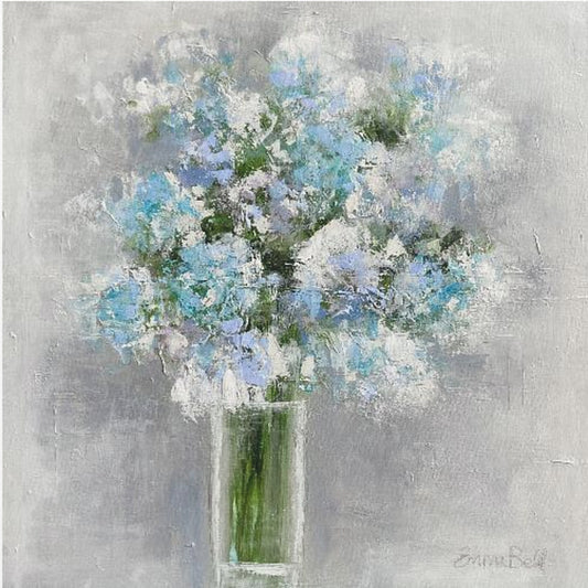Bouquet of Flowers in a Glass Vase | Poster